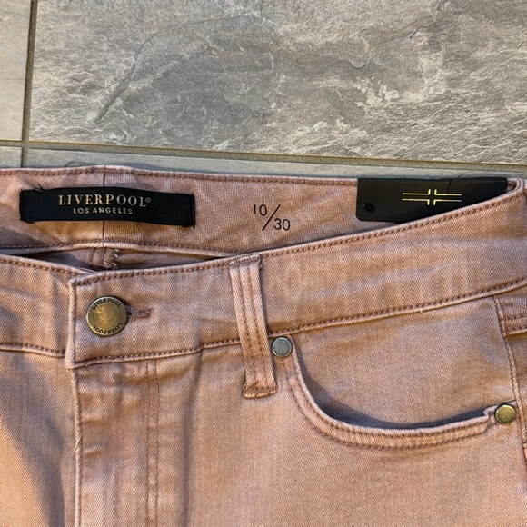 NWT Liverpool Hugger Skinny Pink Jeans - Picture 3 of 5